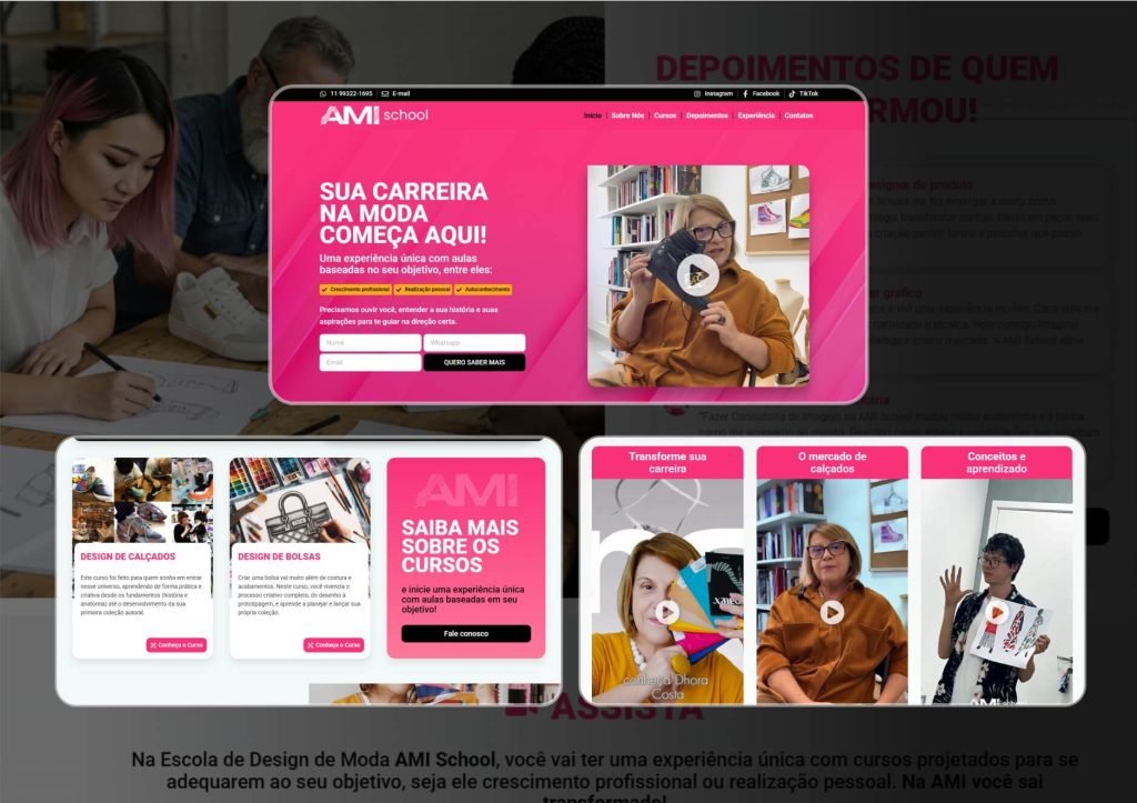 AMI SCHOOL: Muitas escolas buscam apenas criar um site