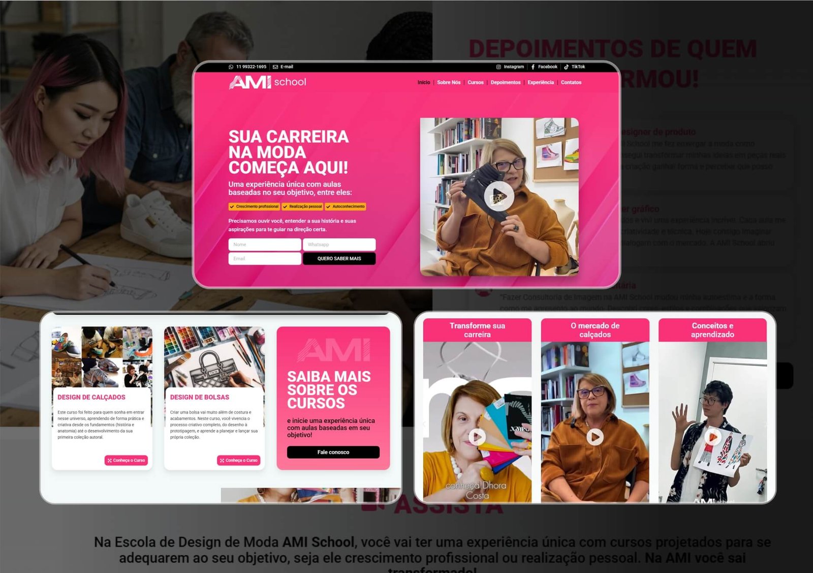 AMI SCHOOL: Muitas escolas buscam apenas criar um site