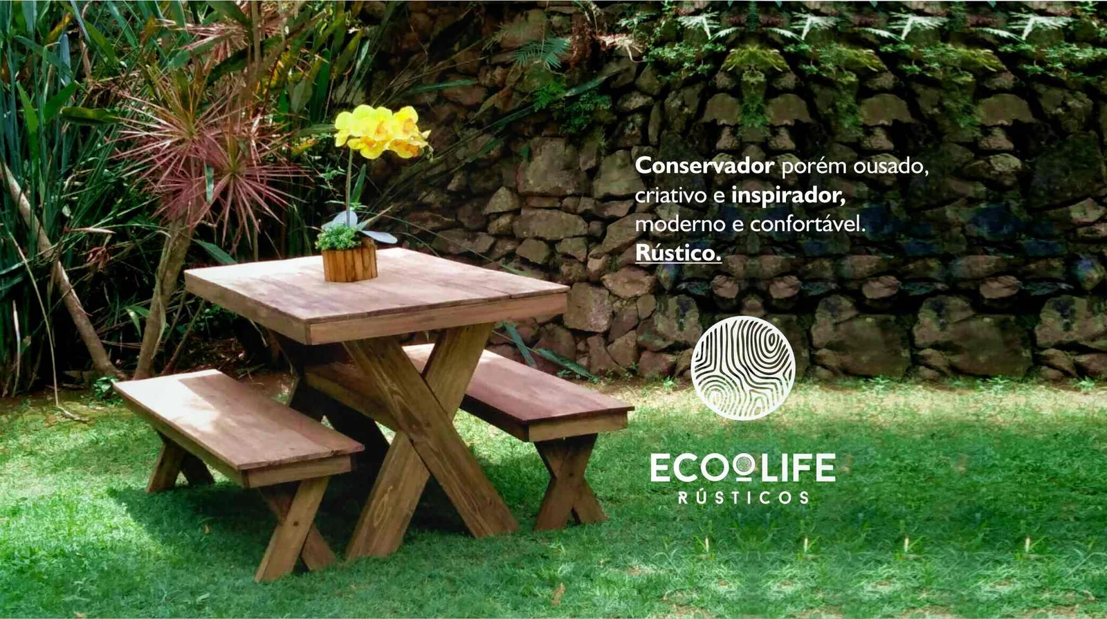 ECOOLIFE: Uma marca que inspira no moderno e no rústico