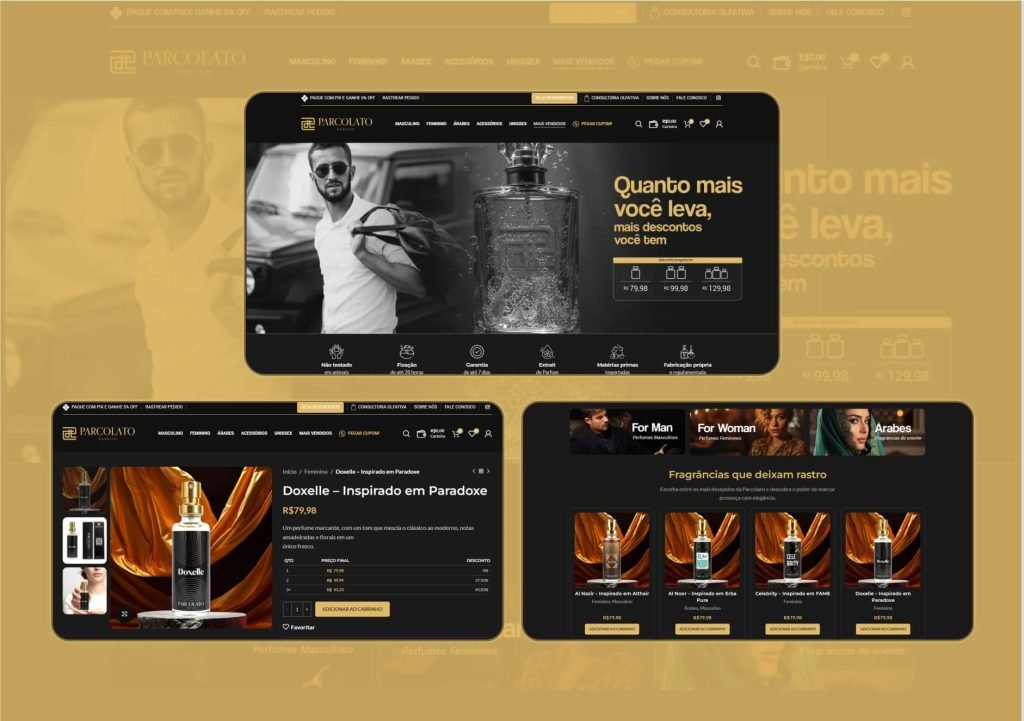 PARCOLATO: Uma loja que mostra o luxo das fragrâncias