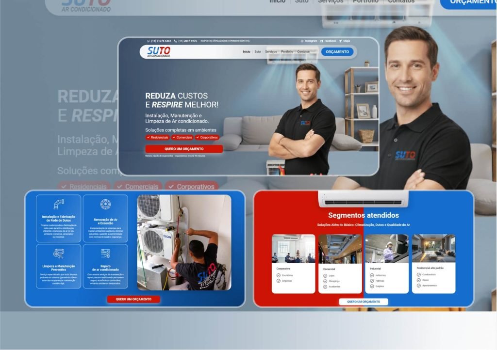 SUTO: Onepage de alto impacto e geração de leads